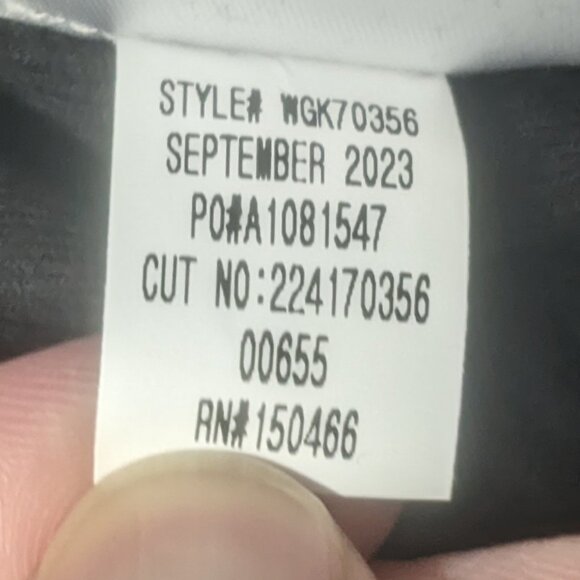 NWT 41 HAWTHORN Fraidy Knit Surplice Dress Black Summer Size Large - Picture 12 of 15